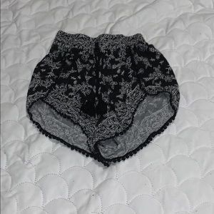 XS booty shorts